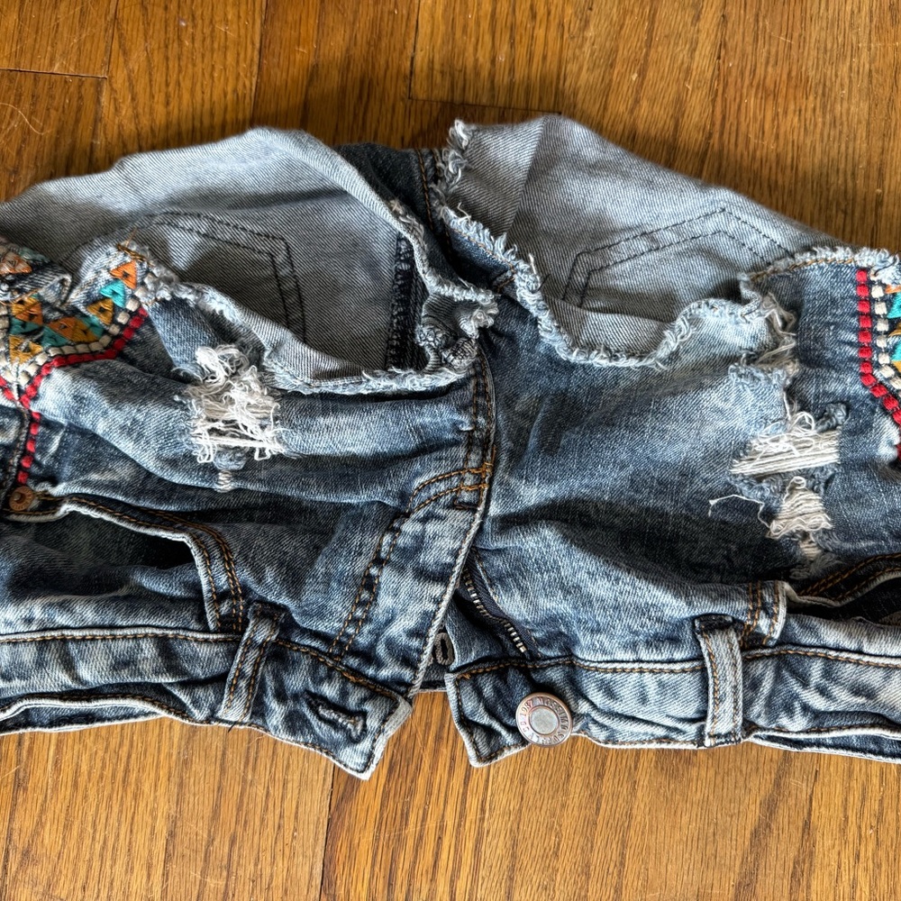 Mossimo Supply Co. Blue Denim Shorts